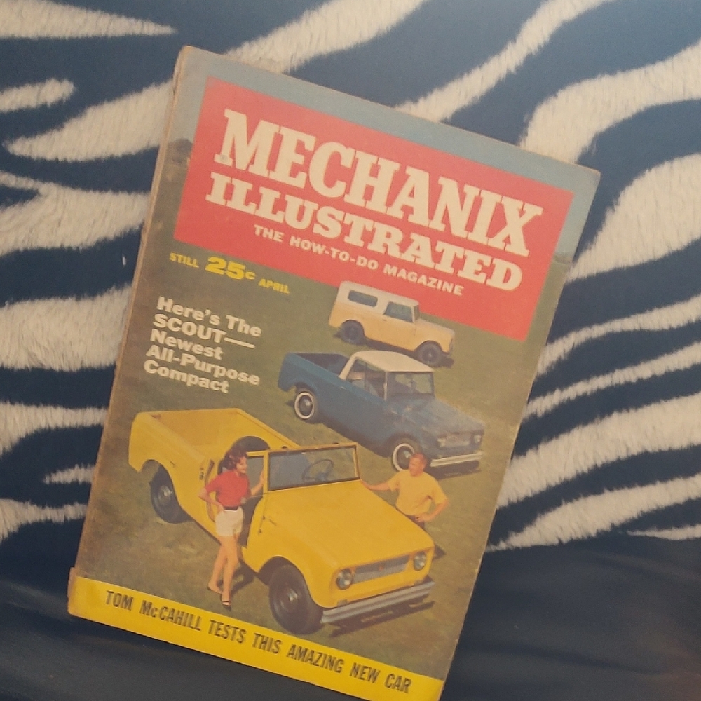 Magazine - Classic Yellow and Blue Cover